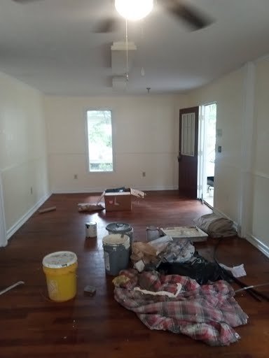 Interior Repaint in Progress